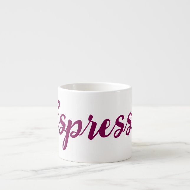Taza De Espresso Mug de especialidad (Frente)