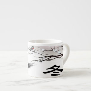 Taza De Espresso Mug de especialidad de invierno