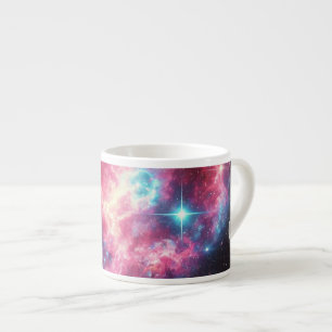 Taza De Espresso Mug de la especialidad nebulosa cósmica - Diseño g