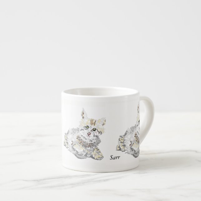 Taza De Espresso Mug Kitten (Derecha)