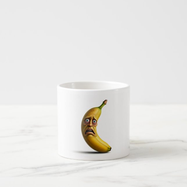 Taza De Espresso mugre banana (Frente)