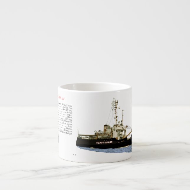 Taza De Espresso Mugre de espresso de bramble (Frente)