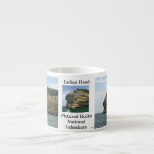 Taza De Espresso Mugre de espresso de cabeza india