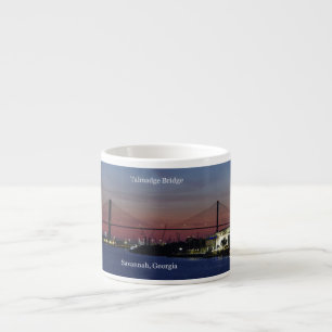 Taza De Espresso Mugre de la especialidad del puente Talmadge