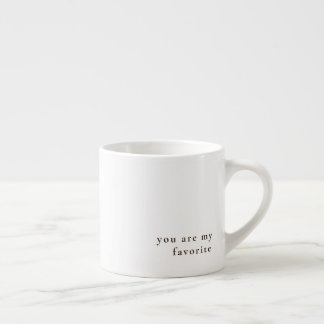 Taza De Espresso Mugs de Expresso - eres mi favorito