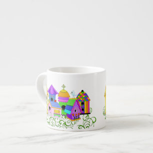 Taza De Espresso Mugs especiales de Birdie Village