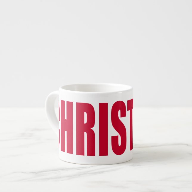 Taza De Espresso Mugs especiales de Navidades rojos (Izquierda)