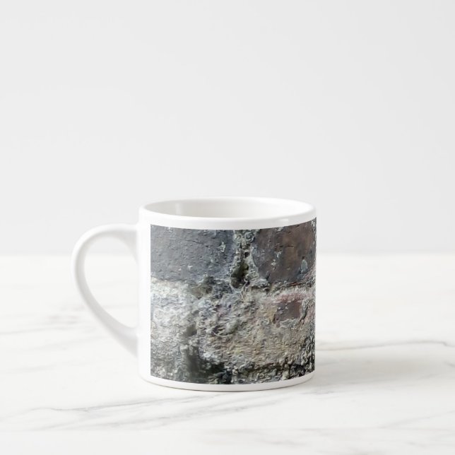 Taza De Espresso Muro de ladrillo (Izquierda)