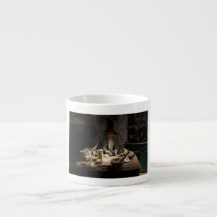 Taza De Espresso Museo de la Cocina de la Bruja Blanca, Brujería y