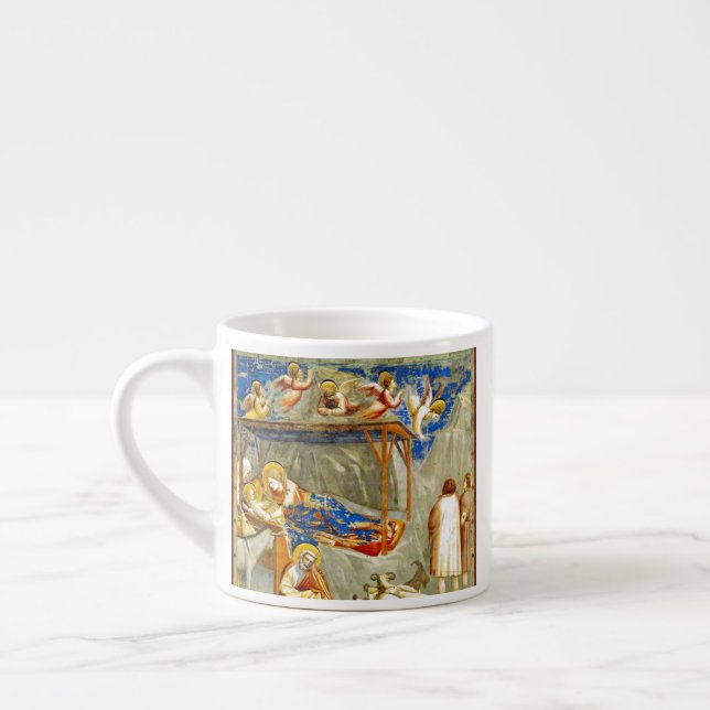 Taza De Espresso Natividad Nacimiento de Jesús (Izquierda)