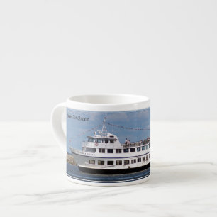 Taza De Espresso Nautica Queen espresso mug
