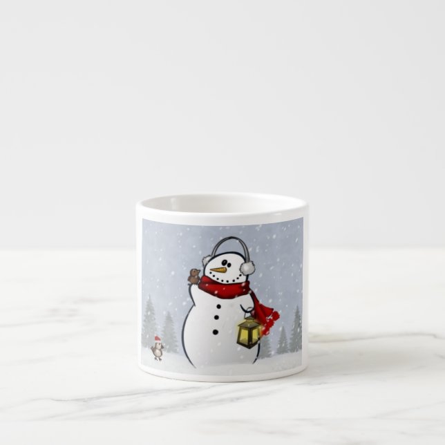 Taza De Espresso Navidad (Frente)