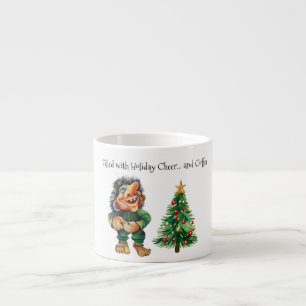 Taza De Espresso Navidades baratos en trolls y luz de árbol