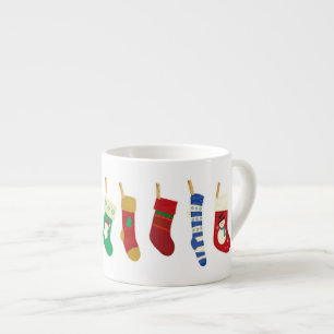 Taza De Espresso Navidades Bolsas Mugs Especializados