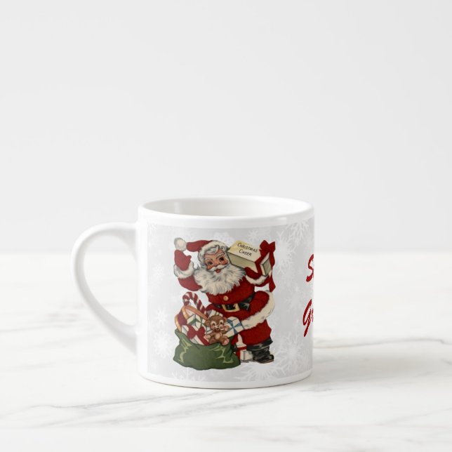 Taza De Espresso Navidades Cheer (Izquierda)