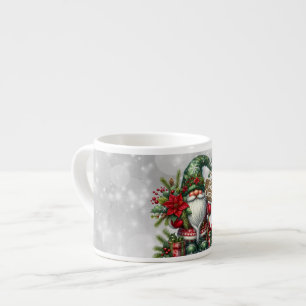 Taza De Espresso Navidades con Santa Claus