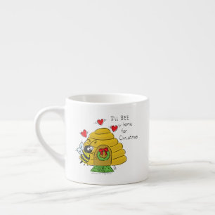 Taza De Espresso Navidades curos se divierten con Personalizado nav
