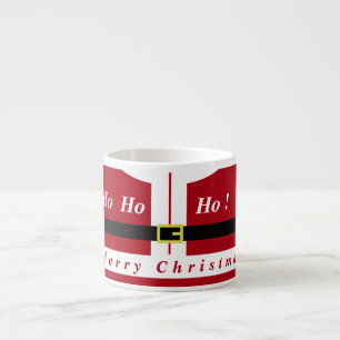 Taza De Espresso Navidades divertidos de la Copa Santa Espresso
