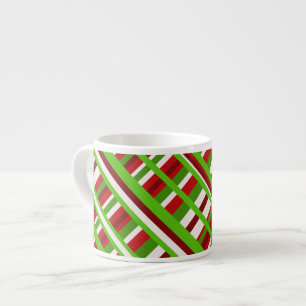 Taza De Espresso Navidades en diagonal