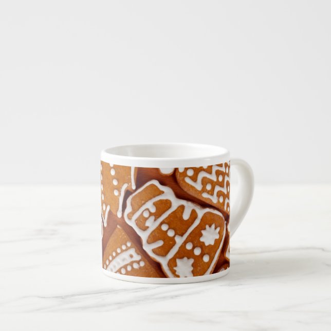 Taza De Espresso Navidades Gingerbread Biscuits (Derecha)