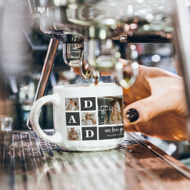 Taza De Espresso Negro moderno | Fotografía del Collage | El mejor 