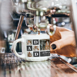Taza De Espresso Negro moderno   Fotografía del Collage   El mejor 