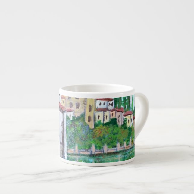 Taza De Espresso Nesso, Mugs Especializados en Pintura del Lago Com (Derecha)