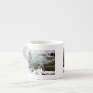 Taza De Espresso Nevado Yellowstone