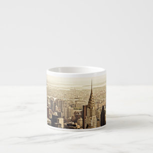 Taza De Espresso New York City - construcción de Chrysler