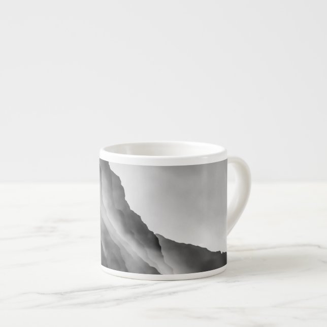 Taza De Espresso Niebla sobre las rocas (Derecha)