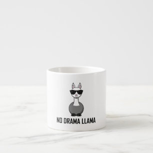 Taza De Espresso Ningunas gafas de sol de la llama del drama