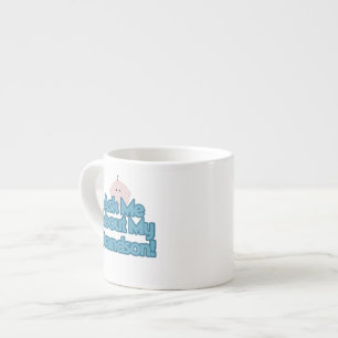 Taza De Espresso Niño pregunta por los regalos de mi nieto