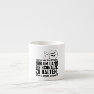 TAZA DE ESPRESSO NO ESTOY APRENDIENDO A HABLAR