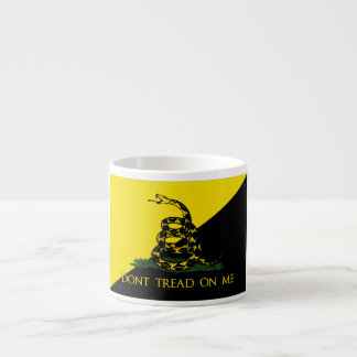 Taza De Espresso No pise en mí la bandera del anarquista