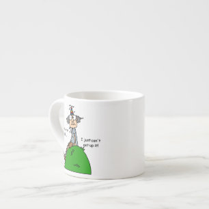 Taza De Espresso No sobre el humor de la colina