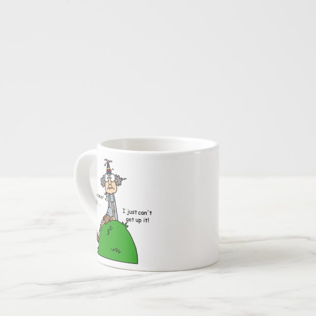 Taza De Espresso No sobre el humor de la colina (Izquierda)