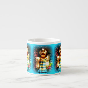 Taza De Espresso no te metas con mi café espresso mug