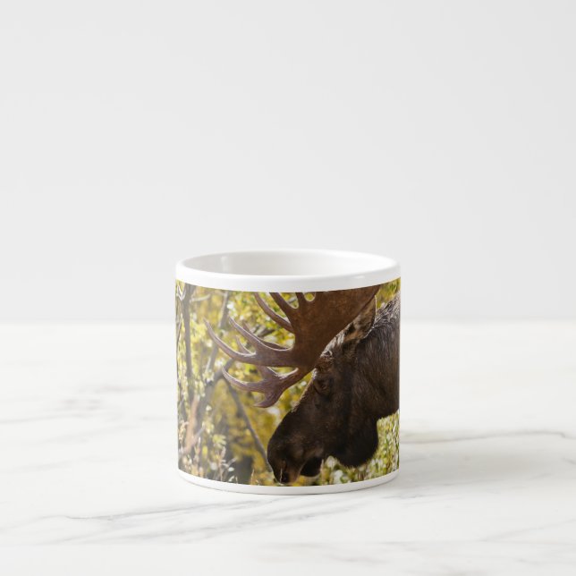 Taza De Espresso Noble Alce Toro (Frente)