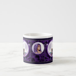 Taza De Espresso Noche morada