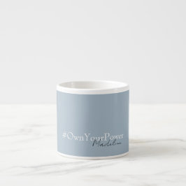 Taza De Espresso Nombre Personalizado - Regalo de Empoderamiento de