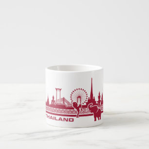 Taza De Espresso Nombre personalizado Tailandia