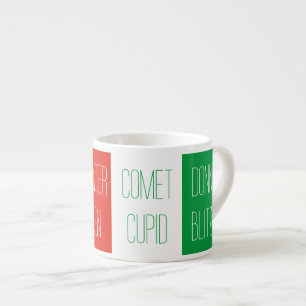 TAZA DE ESPRESSO NOMBRES REINDEER TIPO DE ESPRESO