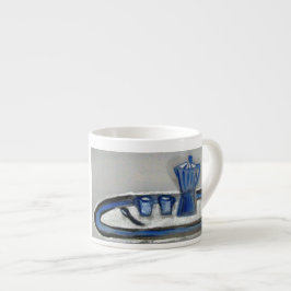 Taza De Espresso ...noviembre espresso...arte de Jutta Gabriel...