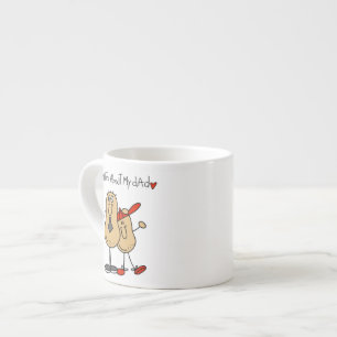 Taza De Espresso Nueces sobre mis camisetas y regalos del papá