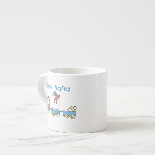 Taza De Espresso Nueva Nana - Regalos de trenes (Izquierda)