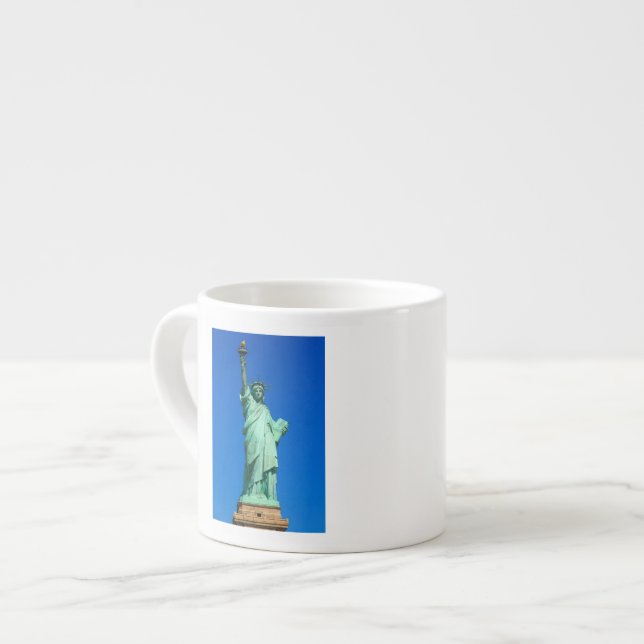 Taza De Espresso Nueva York, estatua de la libertad (Izquierda)