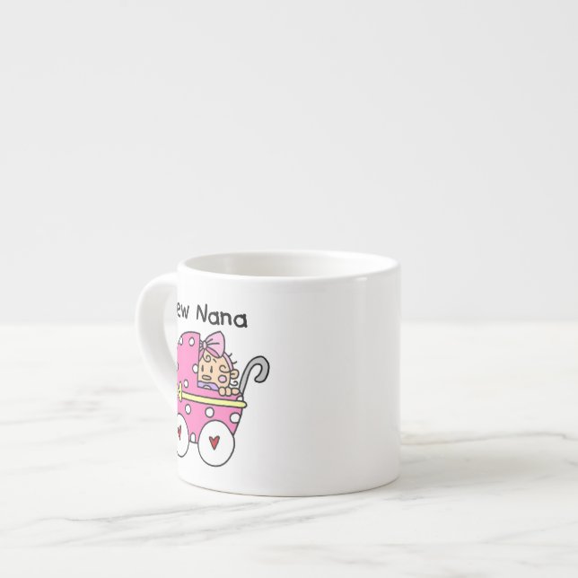 Taza De Espresso Nuevo bebé nana en regalos de transporte (Izquierda)