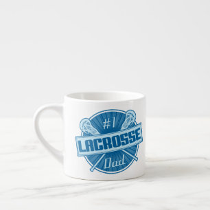 Taza De Espresso Número 1 Lacrosse Dad Mug