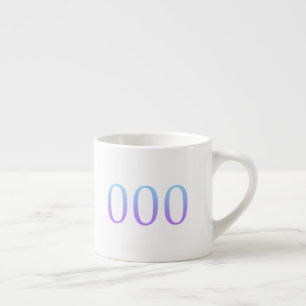 Taza De Espresso Número de Ángel 000 - Unidad  