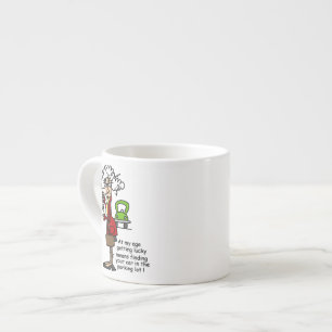 Taza De Espresso Obteniendo humor afortunado